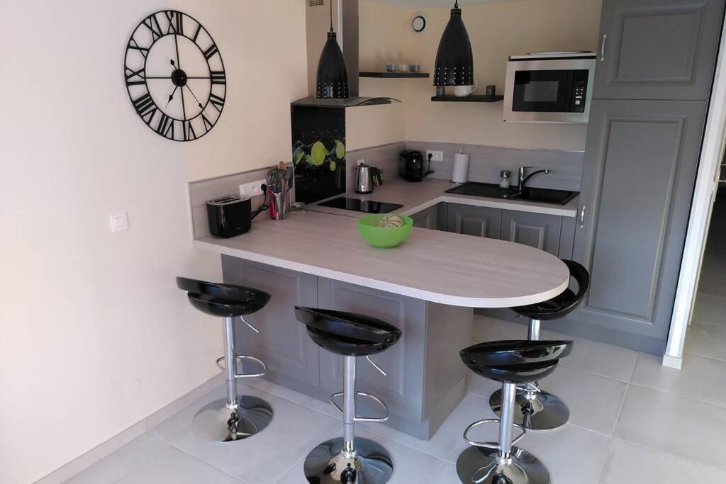 Nid Douillet F2, Clim, Jardin, Piscine, Parking, Plage 200 M Palavas ภายนอก รูปภาพ