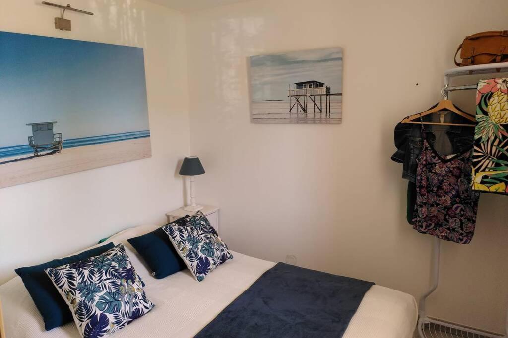 Nid Douillet F2, Clim, Jardin, Piscine, Parking, Plage 200 M Palavas ภายนอก รูปภาพ